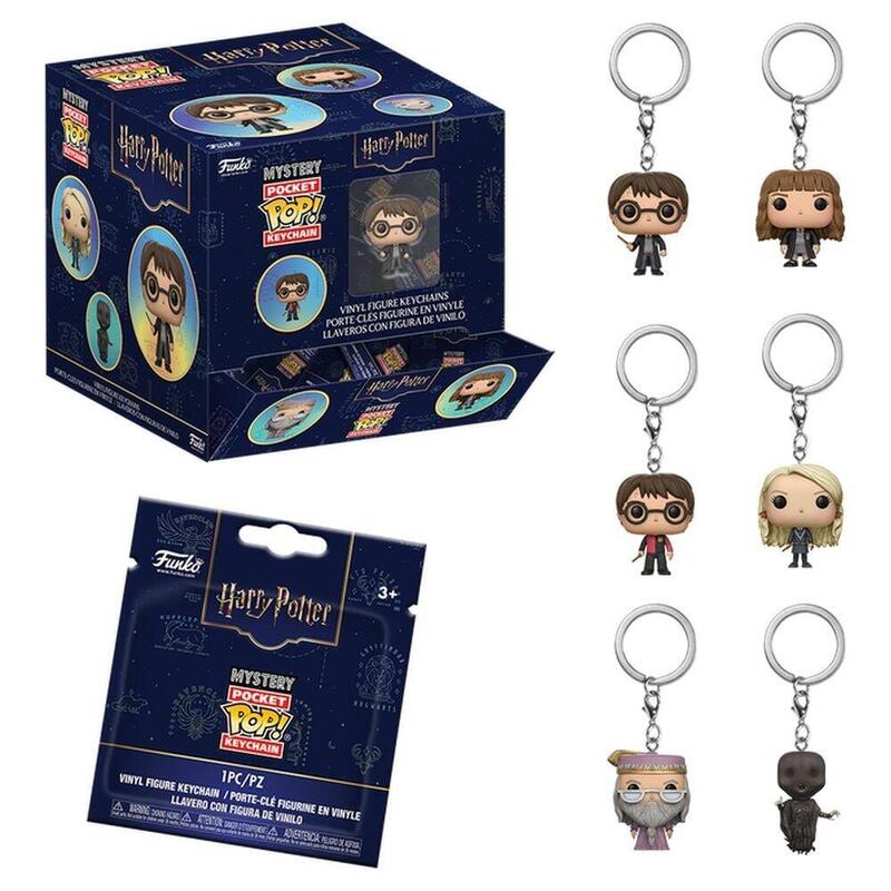 Pack De 12 Unidades - Llavero Pocket Pop Mystery Harry Potter Surtido