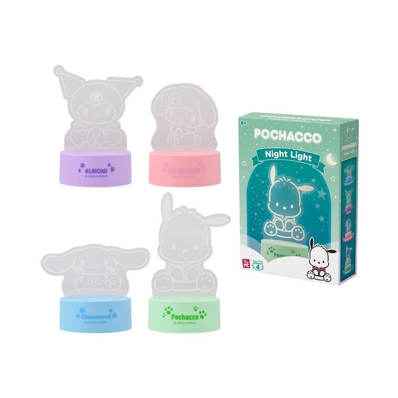 Pack De 12 Unidades - Luz Nocturna Friendship Hello Kitty And Friends 10,7cm Surtido