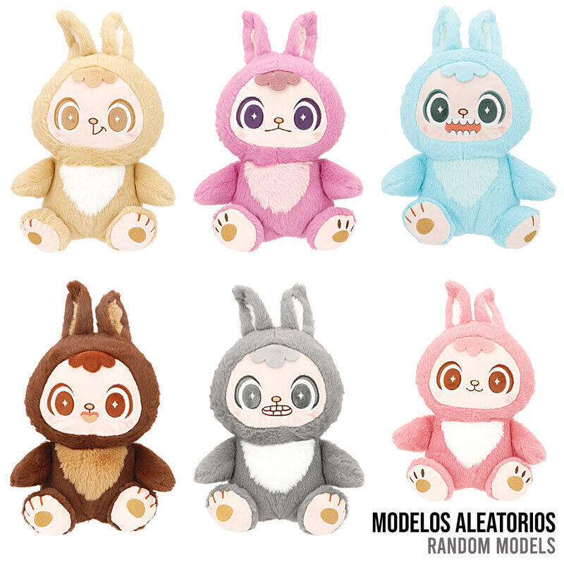 Pack De 12 Unidades - Muñeco Llavero Peluche Kawaii Bunny Hen Hao 23cm Surtido