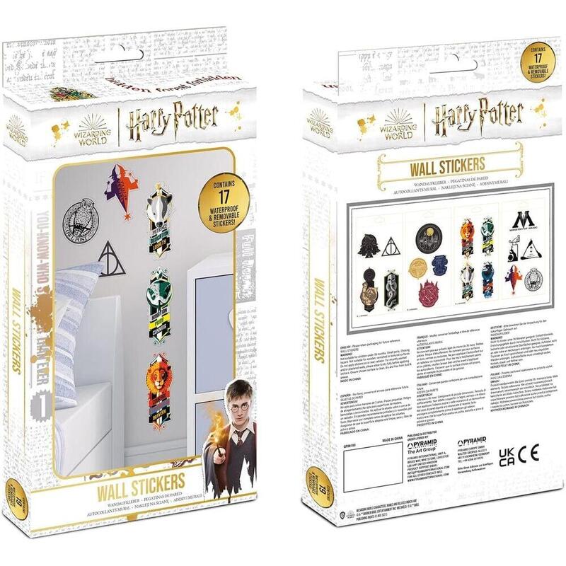 Pack De 12 Unidades - Pegatinas Pared Harry Potter