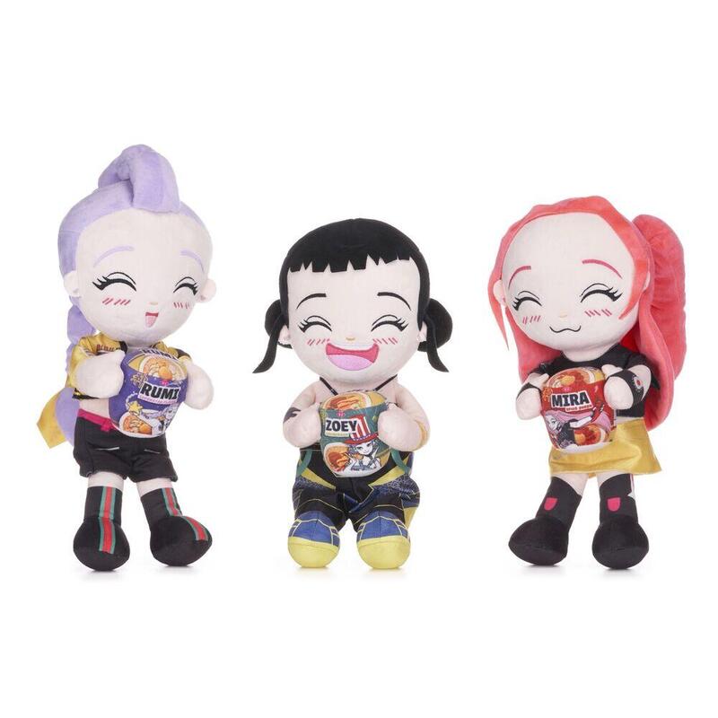 Pack De 12 Unidades - Peluche K-Pop Demon Hunters 25cm Surtido