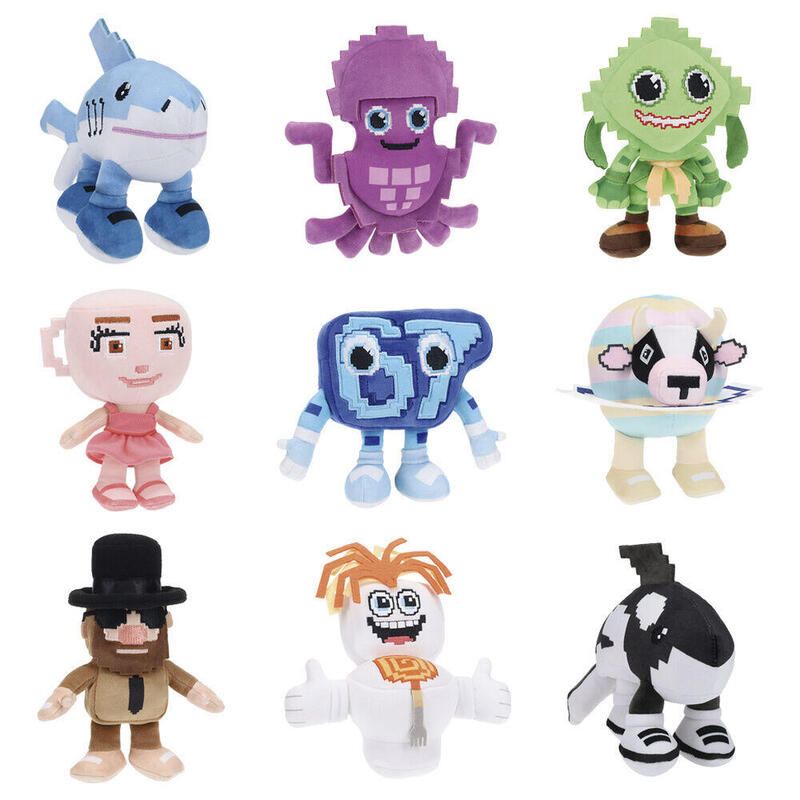 Pack De 12 Unidades - Peluche Steal A Brainrot Surtido