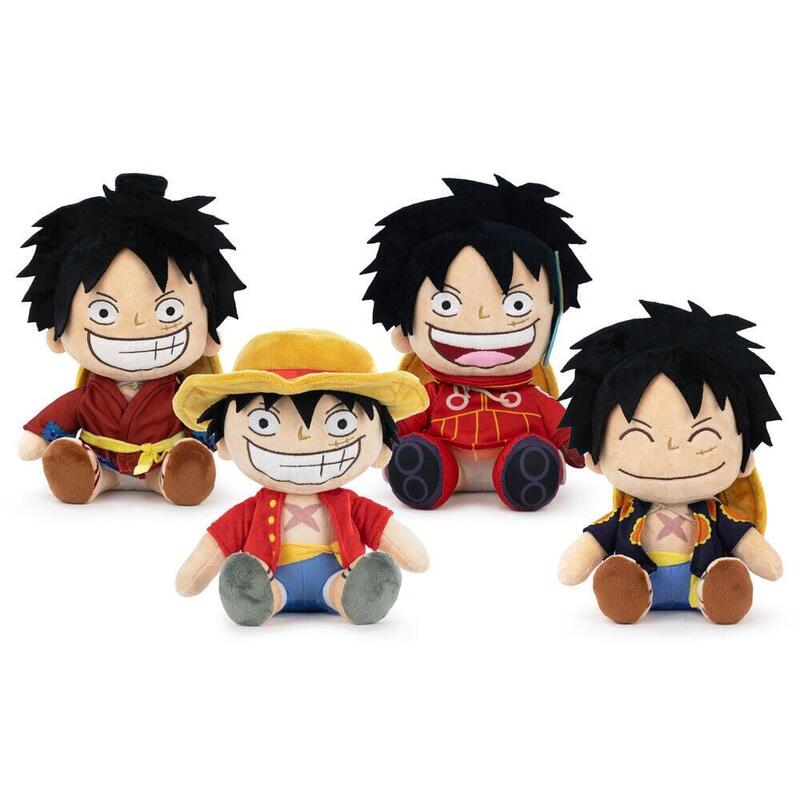 Pack De 12 Unidades - Peluche Wave 2 One Piece 26cm Surtido