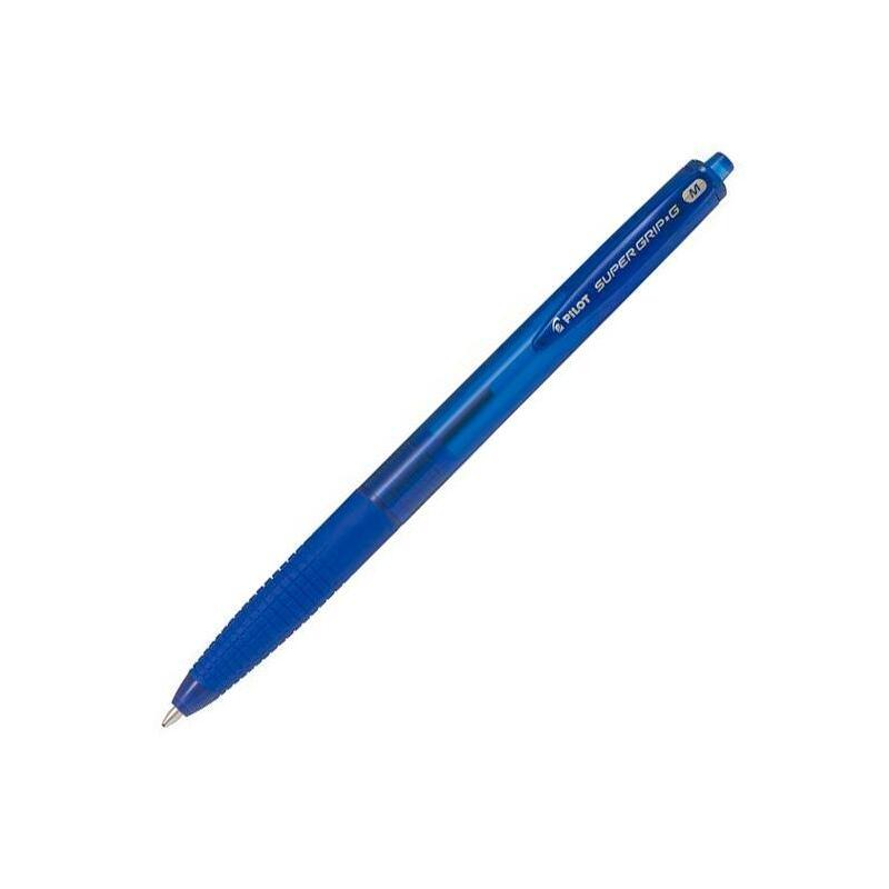 Pack De 12 Unidades Pilot Boligrafo Supergrip G Azul