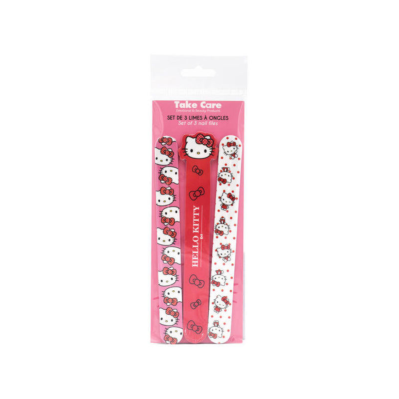 Pack De 12 Unidades - Set 3 Limas De Uñas Hello Kitty