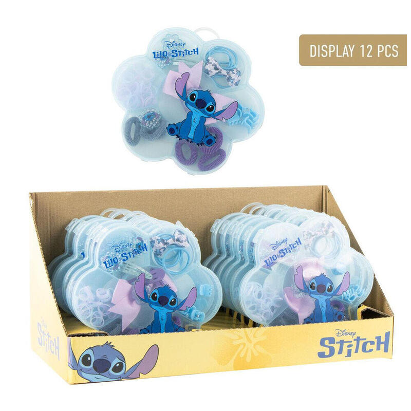Pack De 12 Unidades - Set Belleza Stitch Disney 20pzs Surtido