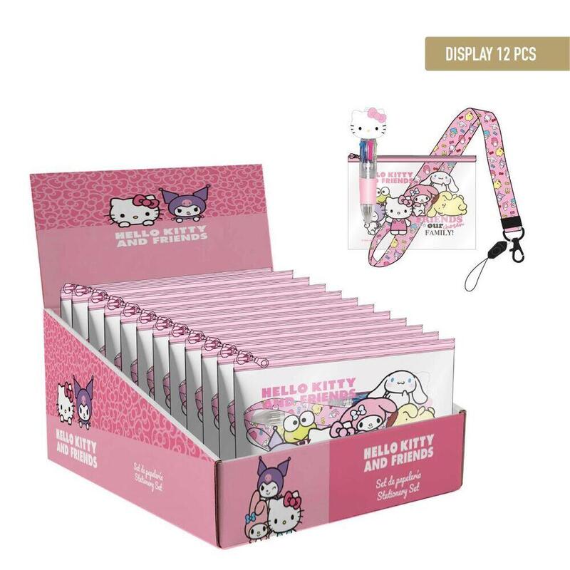 Pack De 12 Unidades - Set Papeleria Hello Kitty And Friends