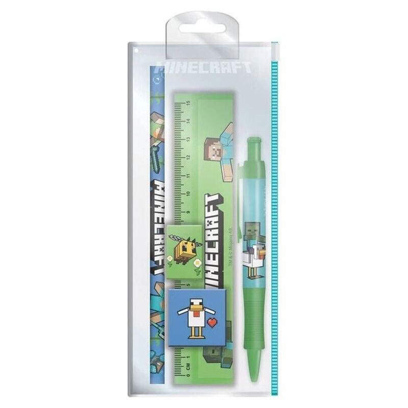 Pack De 12 Unidades - Set Papeleria Minecraft