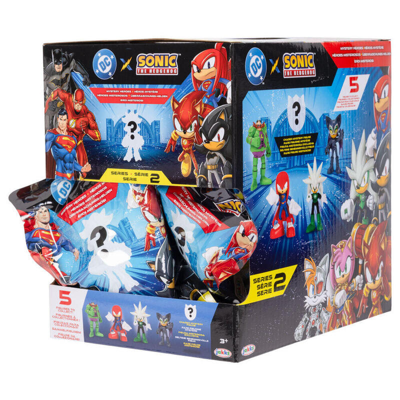 Pack De 12 Unidades - Sobre Sorpresa Figura Sonic The Hedgehog 4cm Surtido