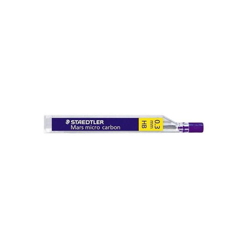 Pack De 12 Unidades Staedtler Estuche De 12 Minas Mars Micro Carbón 0,3mm Hb