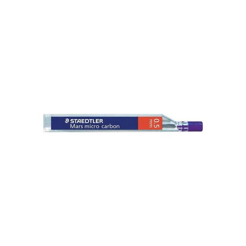Pack De 12 Unidades Staedtler Estuche De 12 Minas Mars Micro Carbón 0,5mm B