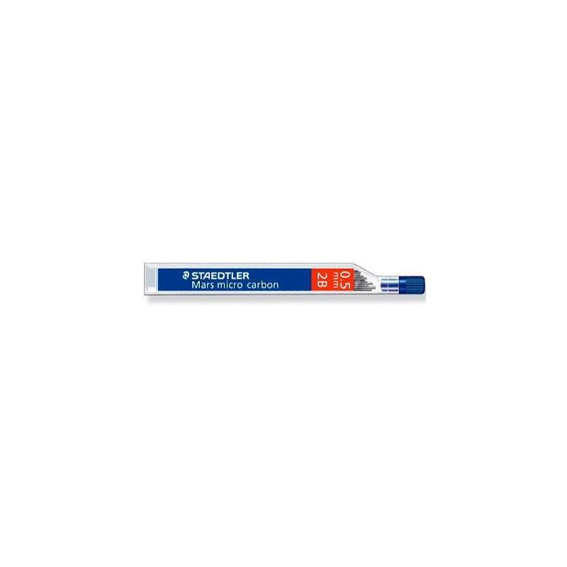 Pack De 12 Unidades Staedtler Estuche De 12 Minas Mars Micro Carbón 0,5mm Dureza 2b