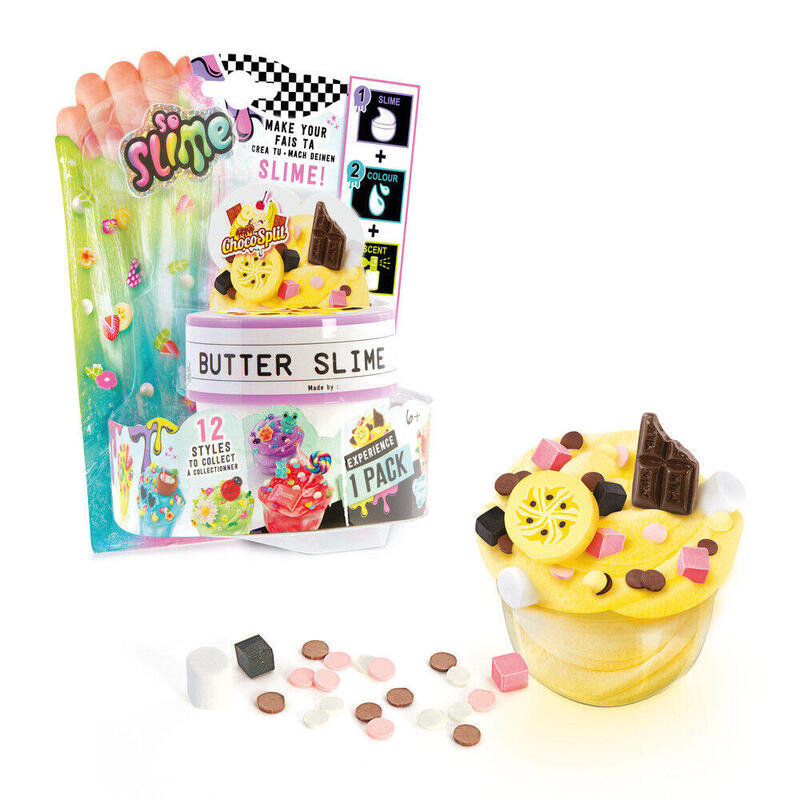 Pack De 12 Unidades - Tarrina Slime Texturas Sensoriales Slime Surtido