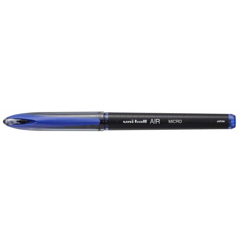 Pack De 12 Unidades Uni-Ball Air Micro Uba-188-M Rollerball - Punta De Acetato Plastico 0.5mm - Tinta Pigmentada