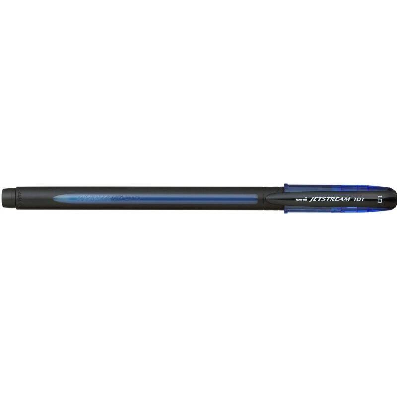 Pack De 12 Unidades Uni-Ball Jetstream Sx-101-10 Boligrafo De Tinta - Punta De Bola 1mm - Secado Instantaneo - Ideal