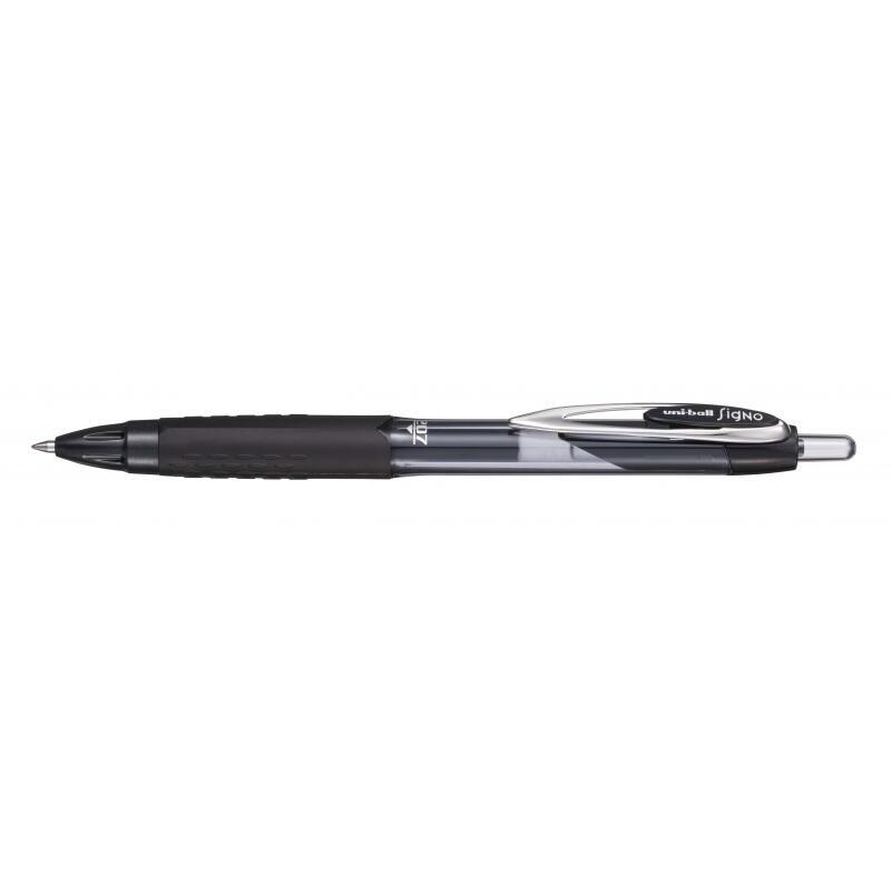 Pack De 12 Unidades Uni-Ball Umn-207e Roller - Punta De Bola 0.7mm - Grip De Caucho Antifatiga - Tinta Pigmentada