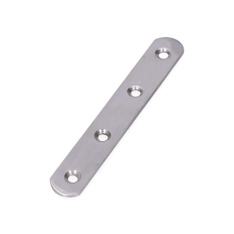 Pack De 14 Unidades - Placa Acero Inox 125x19x2mm