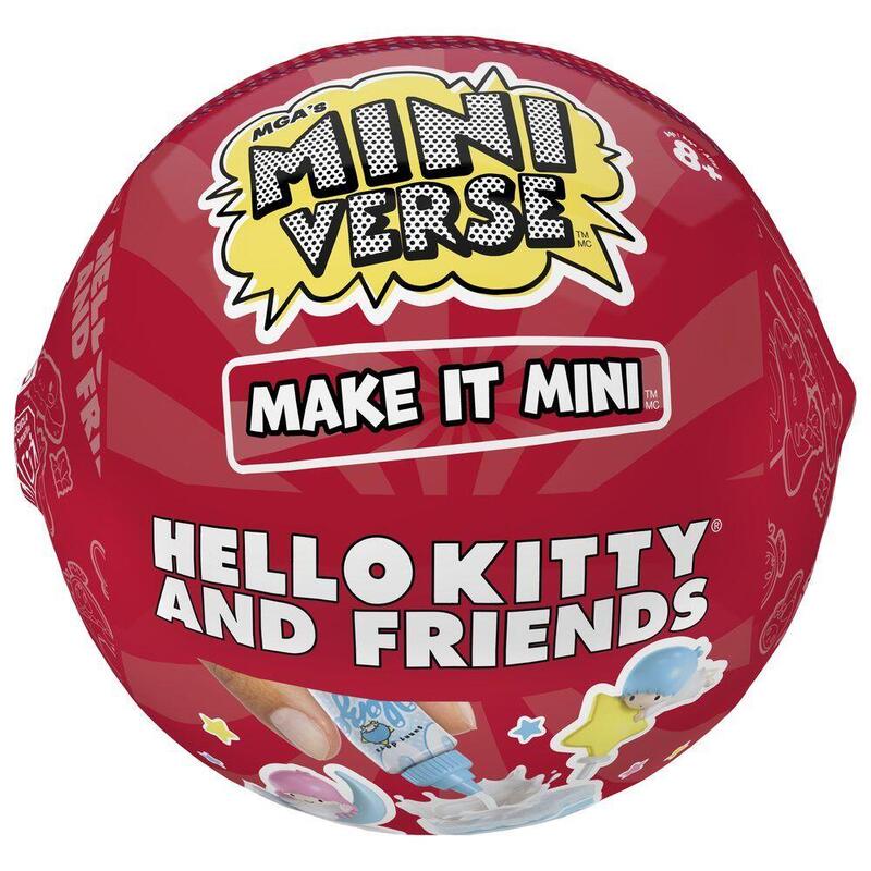 Pack De 15 Unidades - Capsula Sorpresa Miniverse Make It Mini Hello Kitty Series 4 Surtido
