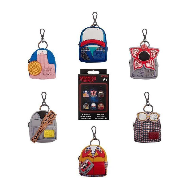 Pack De 15 Unidades - Llavero Mochila Charms Netflix Stranger Things 10th Anniversary Mystery