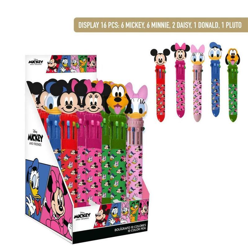 Pack De 16 Unidades - Boligrafo Colores Disney Surtido