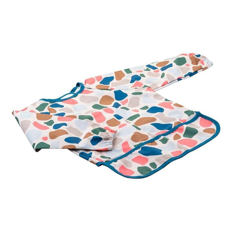 Pack De 2 Unidades - Babero Con Mangas Multicolor De Poliéster