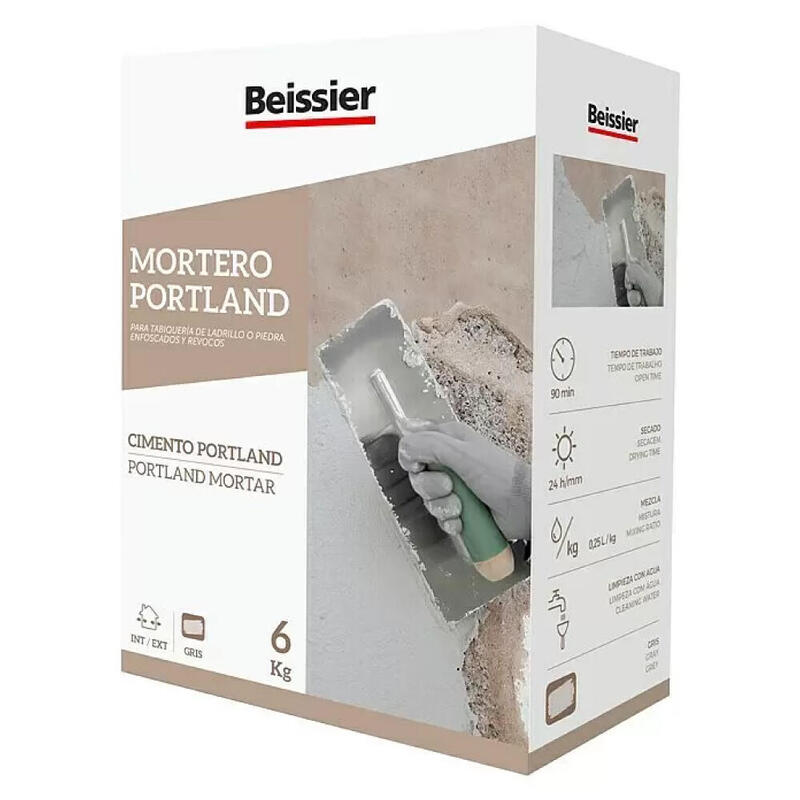 Pack De 2 Unidades - Beissier Mortero Portland 6kg 70303-002