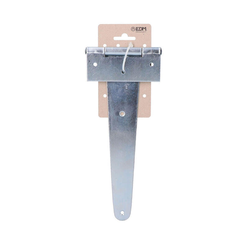 Pack De 2 Unidades - Bisagra En Forma De T 250 X 110 Mm De Hierro Zincado Cromado