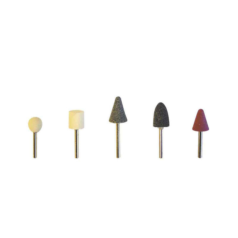 Pack De 2 Unidades - Blister 5 Piedras Montadas Vastago 1/4" A250 Mota