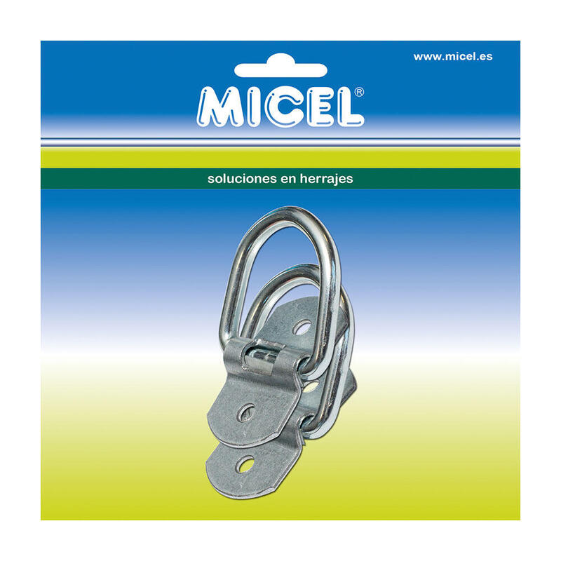 Pack De 2 Unidades - Blister De 2 Anillas C/Placa Toldos Ap03 92131 Micel