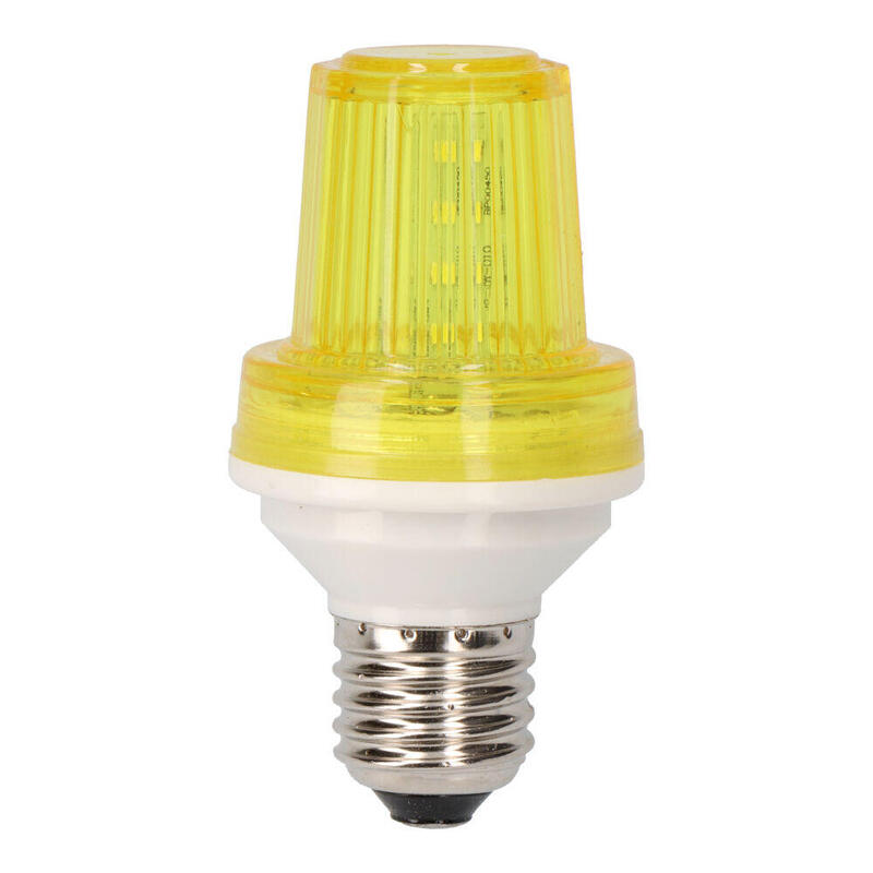 Pack De 2 Unidades - Bombilla Flash E27 1w Color Amarillo Edm