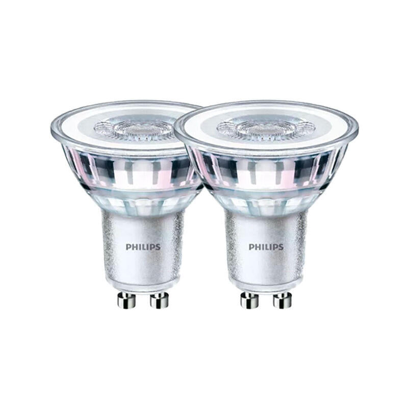 Pack De 2 Unidades - Bombilla Gu10 Led 4,6 W 390 Lm 4000 K Luz Dia, 2 Uds
