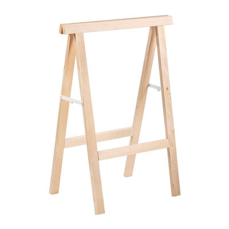 Pack De 2 Unidades - Caballete Pino Pro 1 Metro Sección 50 X 23 Mm
