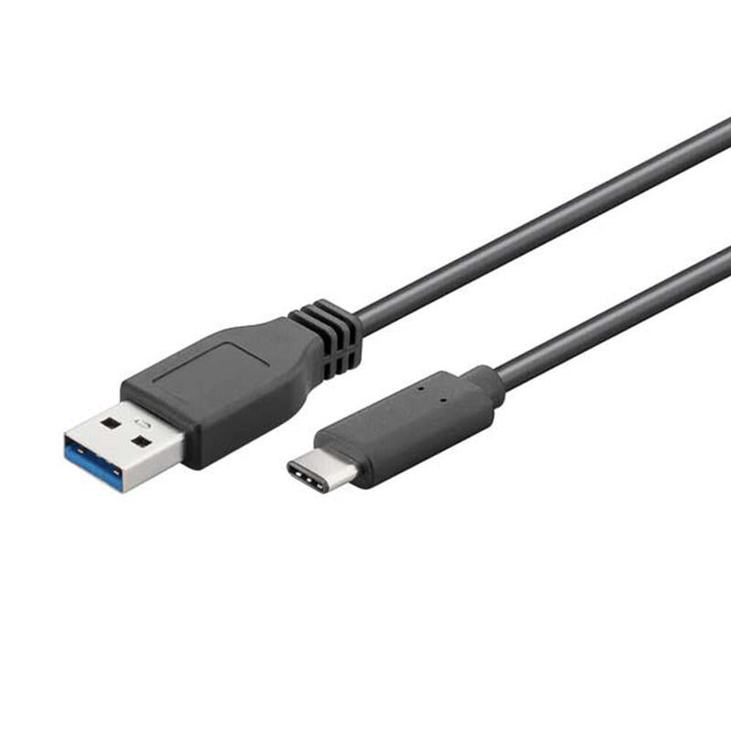 Pack De 2 Unidades - Cable Usb 1m 3.0 Tipo A Macho A Usb Tipo 3.1 Tipo C Macho