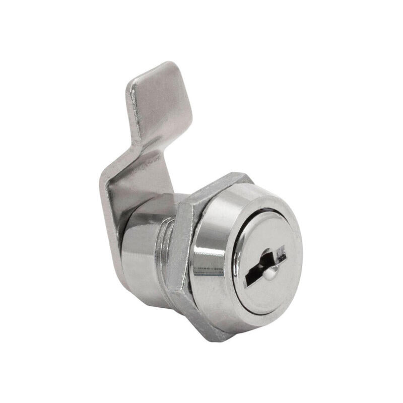 Pack De 2 Unidades - Cerradura 111 C. Niquel. Lengüeta Curva De 30mm. Con 2 Llaves. Ifam