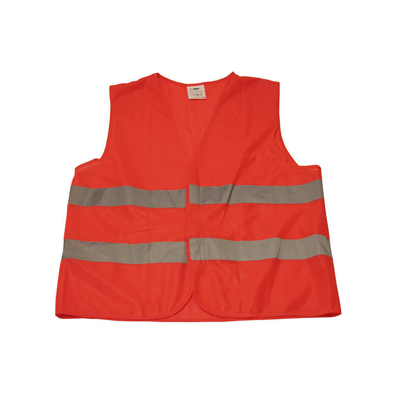 Pack De 2 Unidades - Chaleco Reflectante 2 Bandas Naranja Homologado