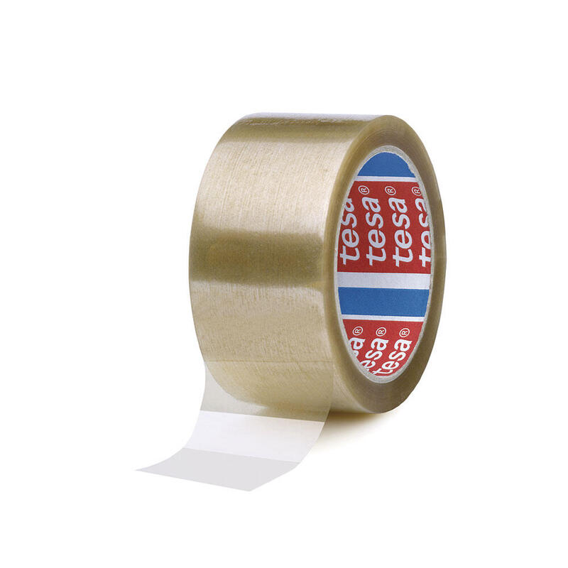 Pack De 2 Unidades - Cinta De Embalaje Polipropileno 132m X 50mm Transparente 4089 Tesa