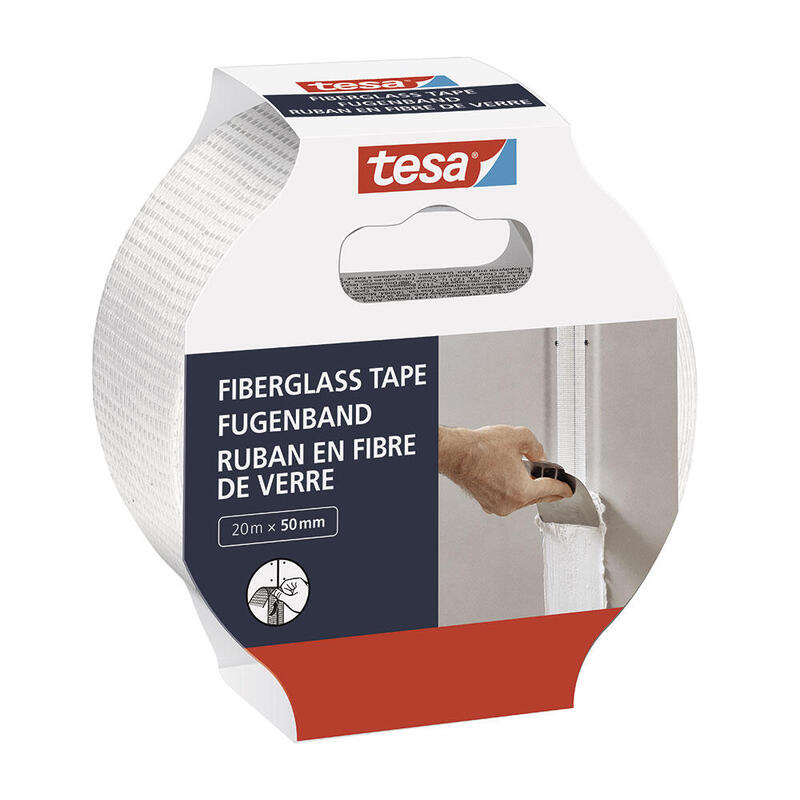 Pack De 2 Unidades - Cinta De Fibra De Vidrio 20m X 50mm Tesa