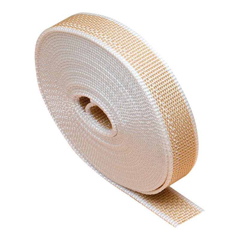 Pack De 2 Unidades - Cinta Persiana Pr26, Beige / Blanco, 22 Mm X 6 M