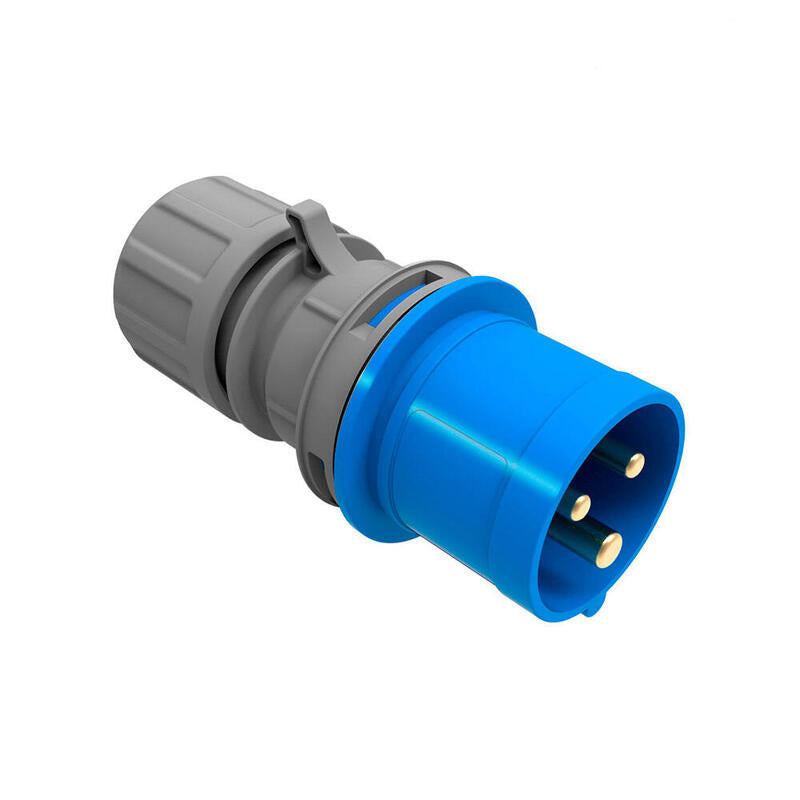 Pack De 2 Unidades - Clavija Cetac 2 P+T Azul 16a Envasada Solera