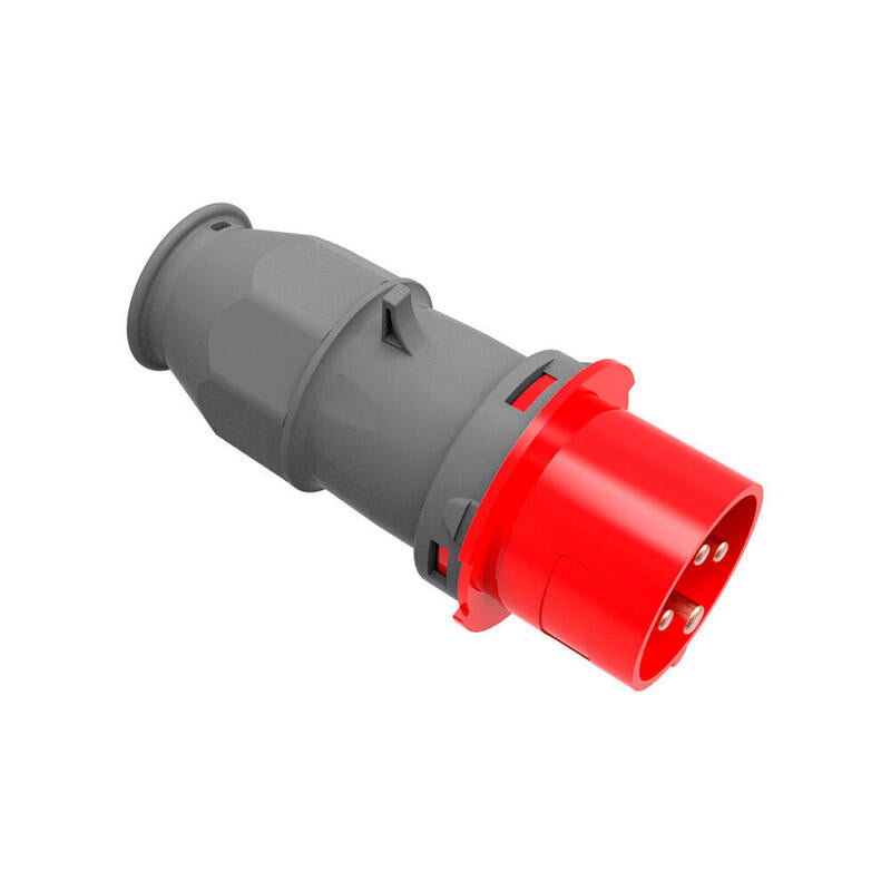Pack De 2 Unidades - Clavija Cetac 3 P + T Roja 16a Envasada Solera