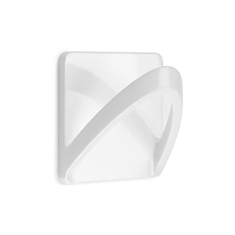 Pack De 2 Unidades - Colgador Resistente Al Agua Modelo Cinta Blanco (Blister)