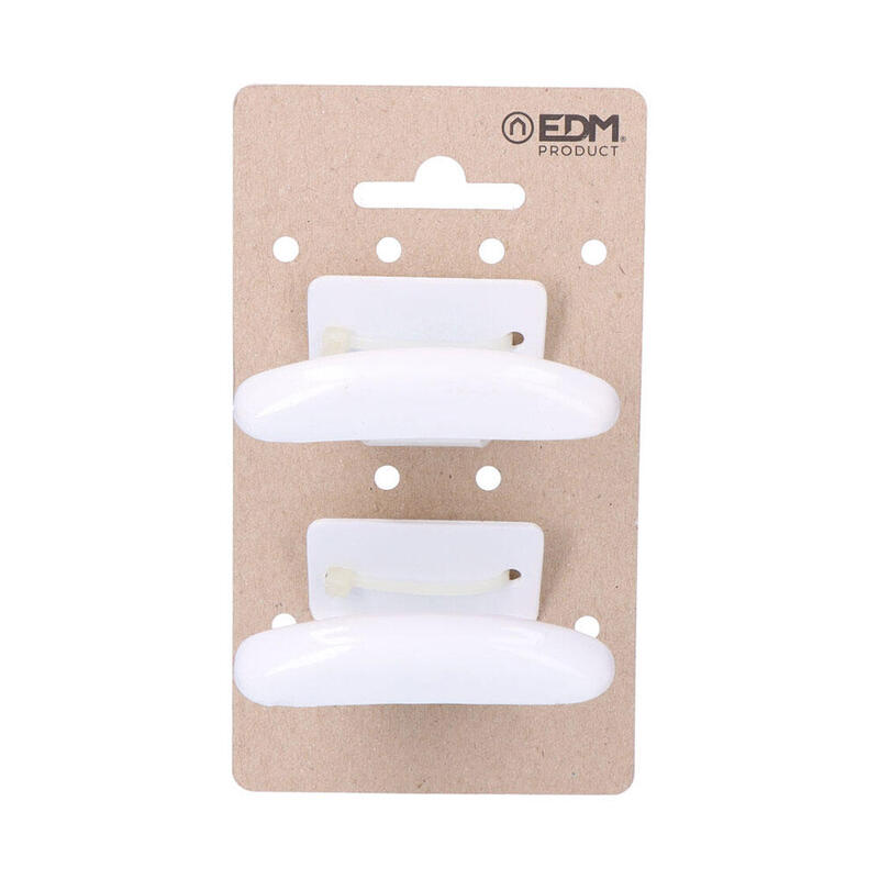Pack De 2 Unidades - Colgador Ropa Bajo Blanco Edm