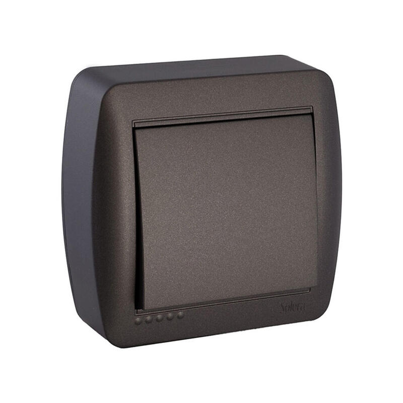 Pack De 2 Unidades - Conmutador / Interruptor De Superficie 10 Ax 25 0v~.Serie Mural