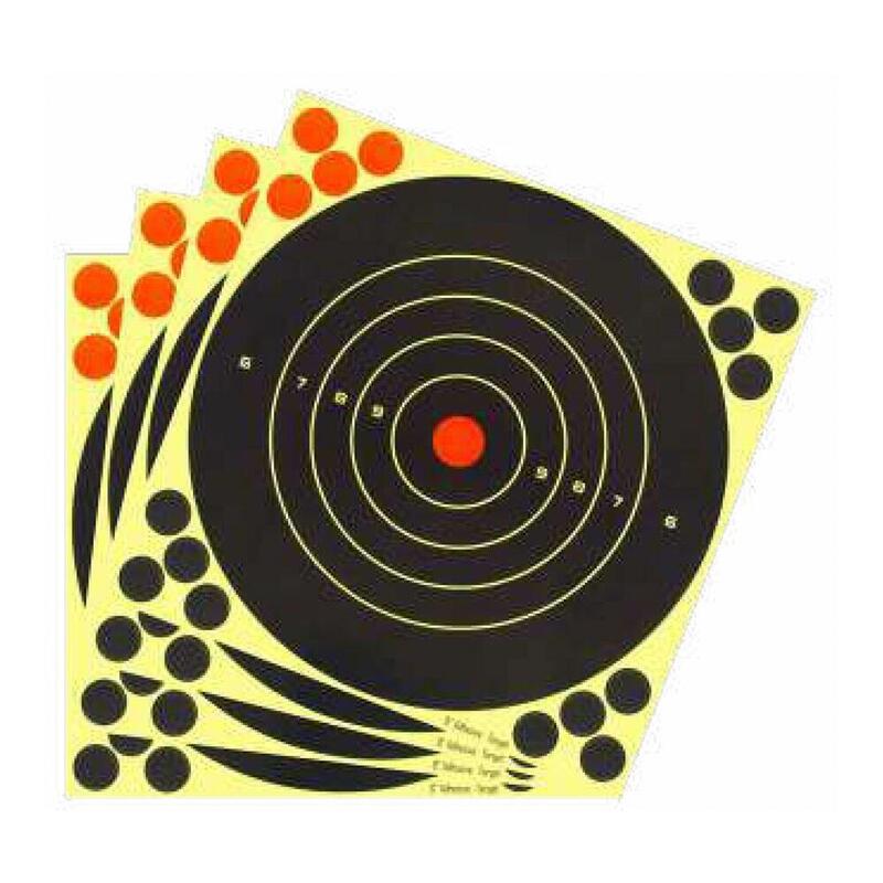 Pack De 2 Unidades - Dianas Adhesivas Reactivas 25 Uds 20,3 X 20,3 Cm