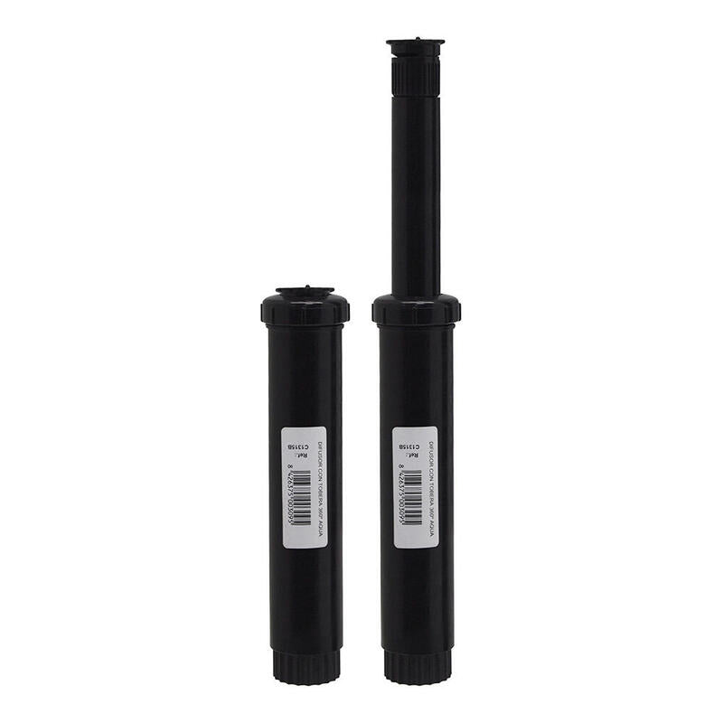 Pack De 2 Unidades - Difusor Con Tobera (Emergente) 10cm 360° Alcance De 4 A 4,5m Aqua Basic