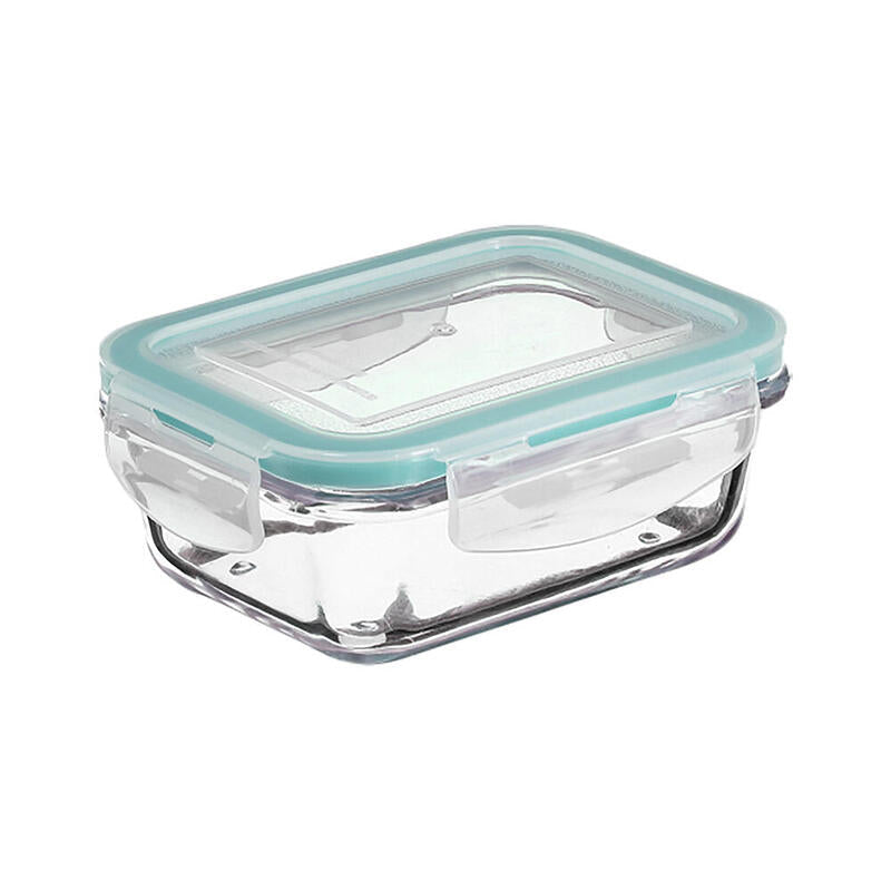 Pack De 2 Unidades - Fiambrera De Cristal 800ml 18,5x12,5x6cm
