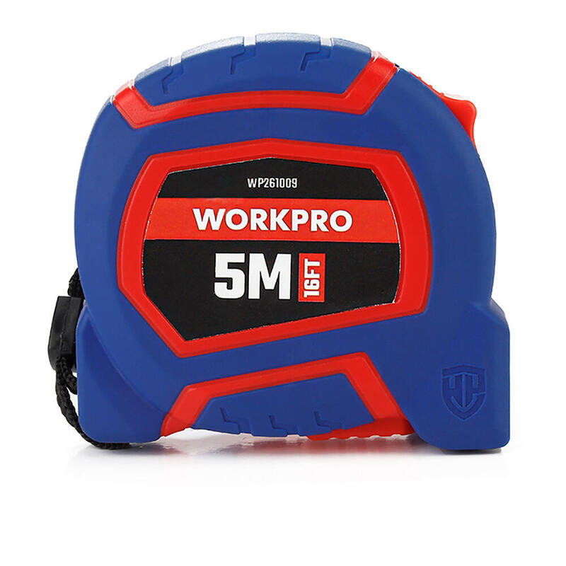 Pack De 2 Unidades - Flexómetro 5m X 19mm Con Hoja Revestida De Nylon Workpro