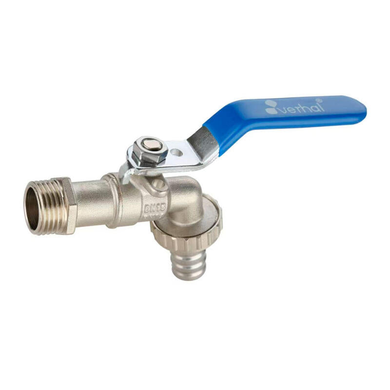 Pack De 2 Unidades - Grifo De Jardín Eco Racor Manguera ½ X ¾ Pulg Precintable