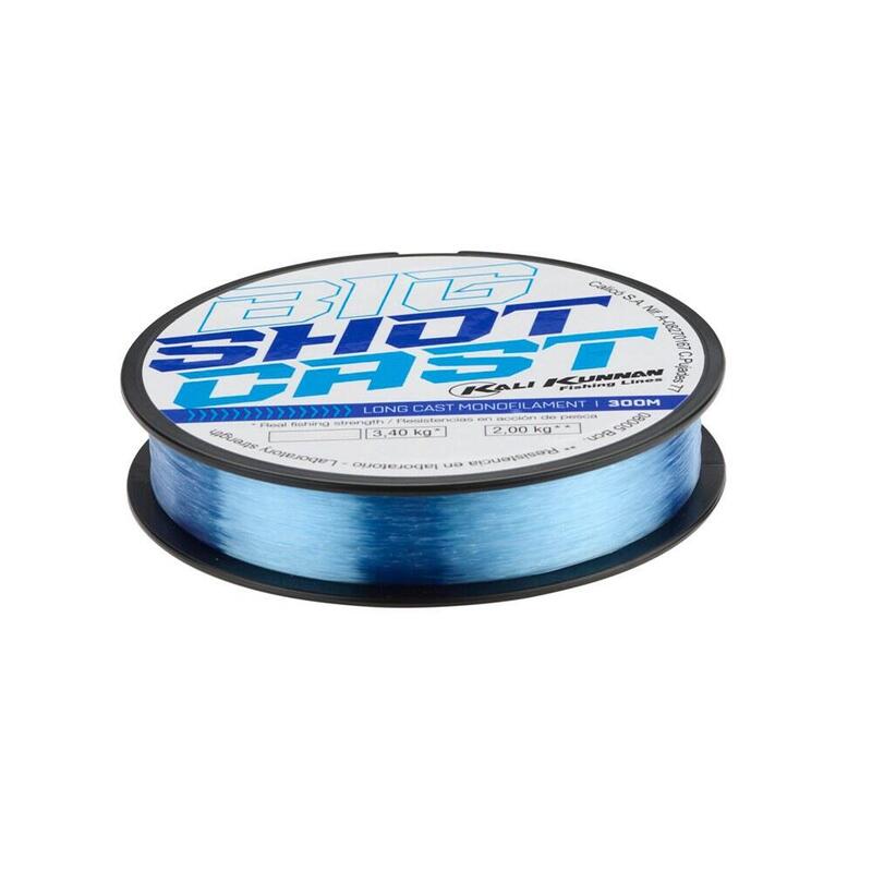 Pack De 2 Unidades - Hilo Monofilamento Azul, B300 Big Shot Cast, Ø0,20 Mm X 300 M