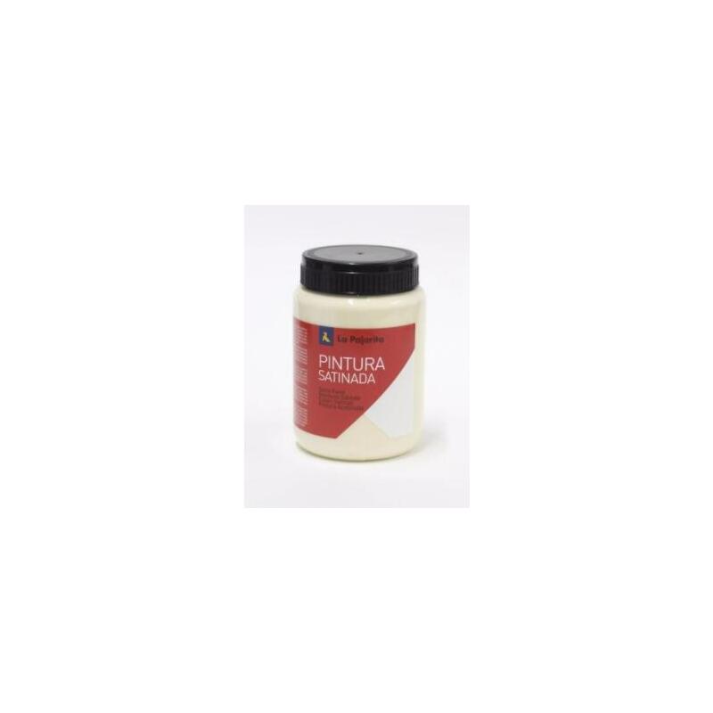 Pack De 2 Unidades La Pajarita Témpera Escolar Bote De 35ml Satinada Beige Marfil L-25
